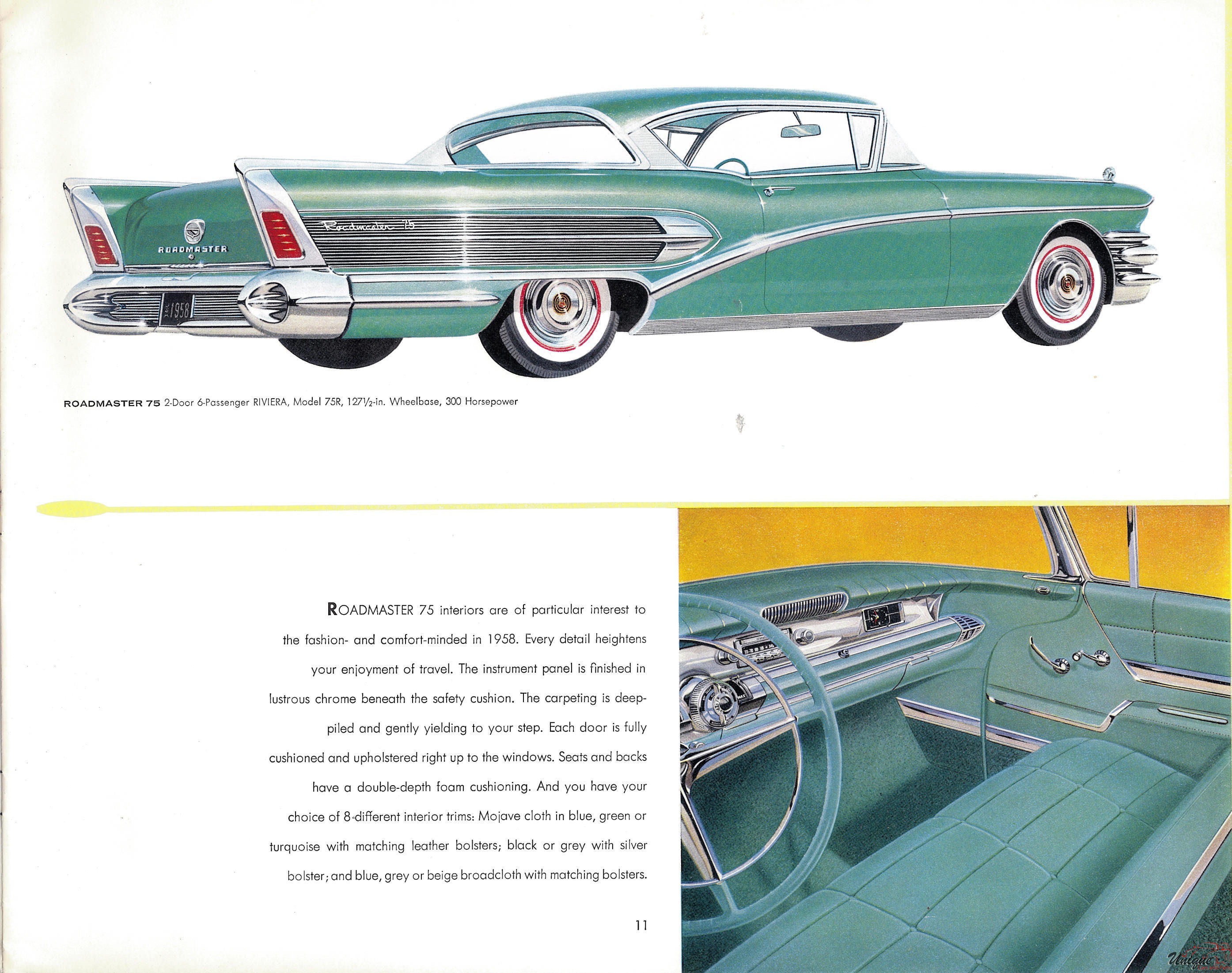 1958 Buick Brochure Page 1